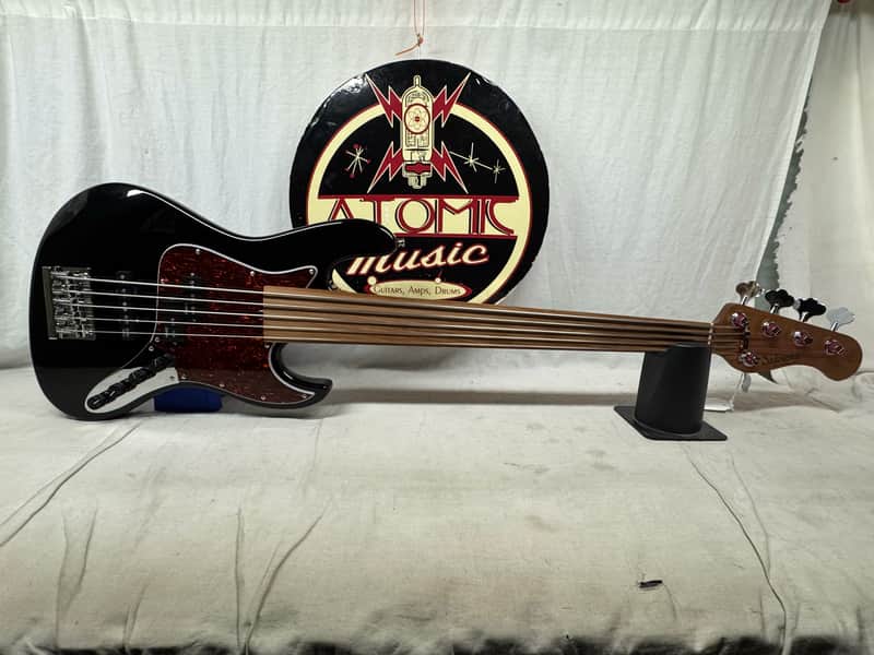 Sadowsky MetroExpress Hybrid P/J Fretless 5-string Bass - Black image 1