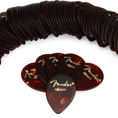 Immagine Fender 358 Shape Classic Celluloid Picks - Heavy (72-pack) - 2