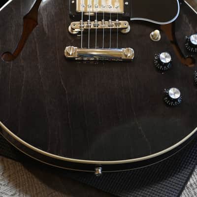 Minty! 2024 Gibson ES-339 Semi-Hollow Electric Guitar Trans Black Ebony + OHSC image 6