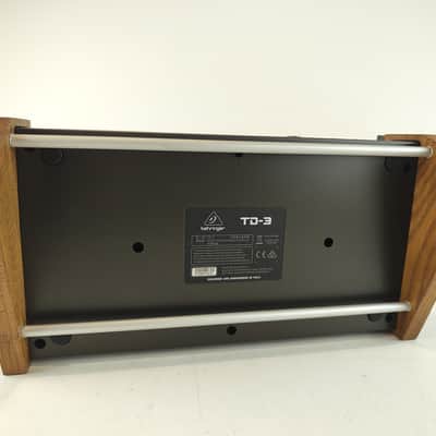 Behringer TD3 Real Oak Wood Stand Side panel Bass Line Synthesizer Wooden Stand image 7