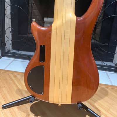 1993 Alembic Essence 6 String Fretless - Bubinga - with OHSC image 8