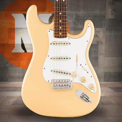 Fender Yngwie Malmsteen Stratocaster Scalloped Rosewood Fingerboard - Vintage White image 1