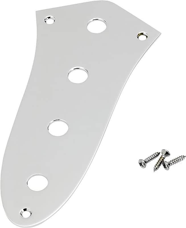 Fender 099-2057 Standard Jazz Bass 4-Hole Control Plate image 1
