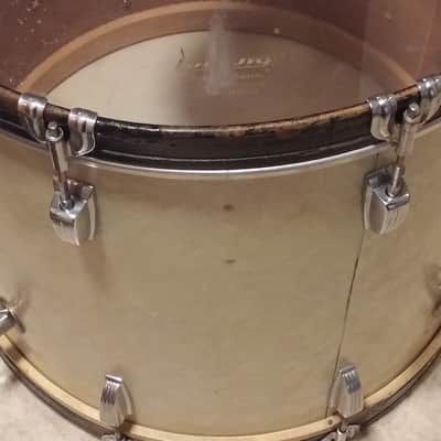 WFL 20" Compacto Bass / Floor Tom 50s White Marine Pearl image 9