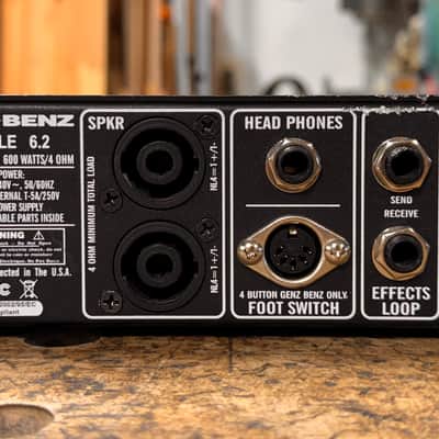 Genz Benz Shuttle 6.2 bass amp head image 4