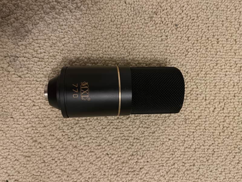 MXL 770 Small Diaphragm Condenser Mic 2010s - Black image 1