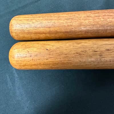 Latin Percussion LP262R Exotic Wood Traditional Clave, Pair - MINT image 3