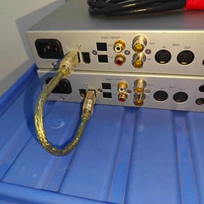 Lot of 2 Echo Audiofire Pre 8 firewire 24b/96k adat s/pdif midi word clock image 3