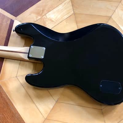 ORIGINAL 1998 FENDER JAZZ ELECTRIC ACTIVE DELUXE SERIES BASS BLACK GUITAR MEXICO image 17