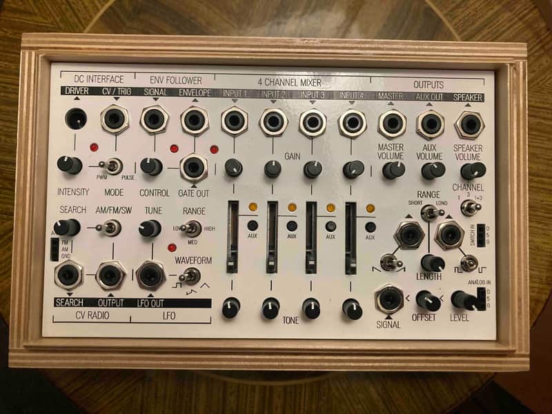Koma Elektronik Field Kit Electro Acoustic Workstation 2010s - White / Wood image 1