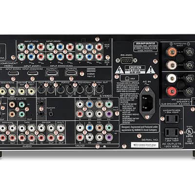 Marantz SR7002 Black Surround Amp/Receiver. Mint condition. Original Box, Remotes & Manual. image 6