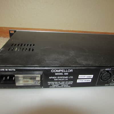 Aphex Compellor Model 320 Duel Channel Compressor Levelor Limiter image 10