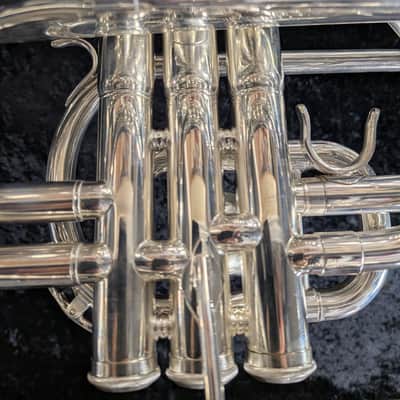 RS Berkeley Marching Mellophone - Silver image 5