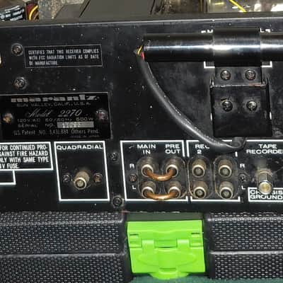 Immagine Marantz Model 2270 70-Watt Stereo Solid-State Receiver 1971 - 1975 - Silver Fully Restored - 5