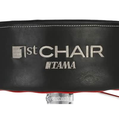 Tama HT850BC 1st Chair Round Rider XL Hydraulix Cloth Top - Black image 9