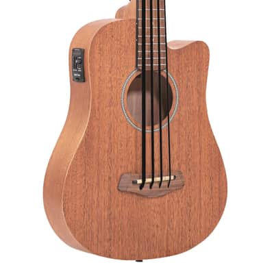 Gold Tone M-Bass Mahogany Top 23-Inch Scale 4-String Acoustic-Electric MicroBass w/Hard Case image 1