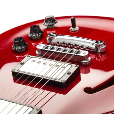 Hamer USA Artist Mahogany - Red Transparent image 25