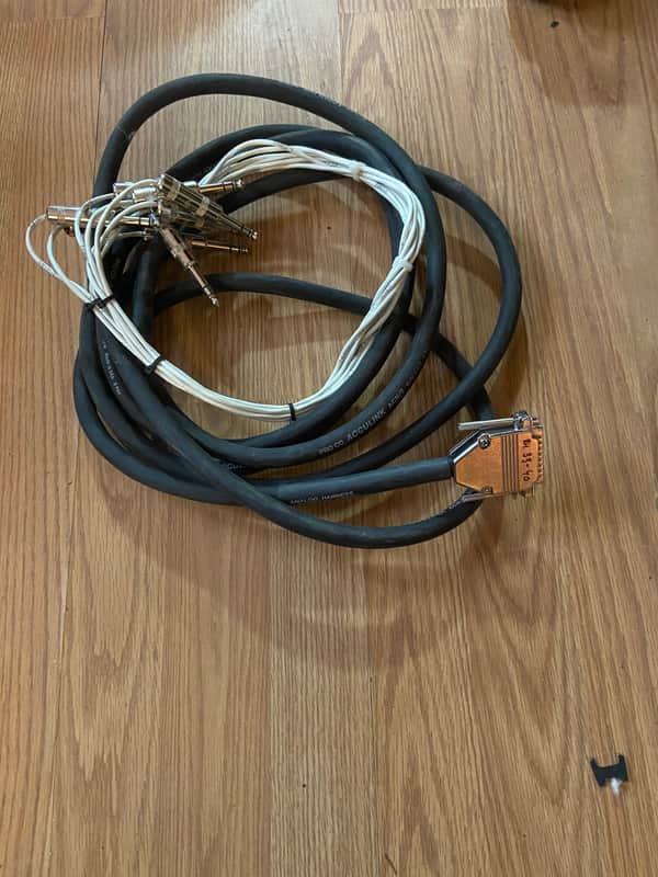 Proco Acculink ACN8 DB25 to Male TRS 8 Channel 15' Snake image 1
