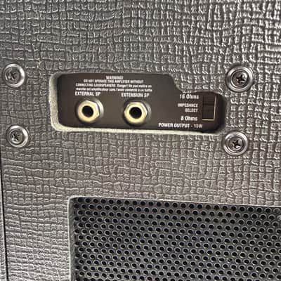 Vox AC15C1 Custom 2-Channel 15-Watt 1x12" Guitar Combo 2010 - Present - Black image 15