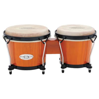 Toca Synergy Bongos 6" & 6-3/4" - Amber (2100AMB) image 2
