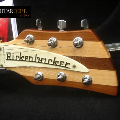 ♚ IMMACULATE ♚ TIMEWARP !♚ 2002 Rickenbacker 360-6 Deluxe ♚ MapleGlo ♚ 330 ♚ Shark Tooth Inlays ! image 4