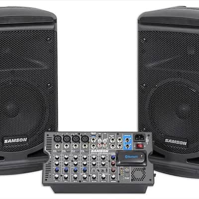 Samson Expedition XP800 8-channel 800W Portable PA System 2020 - Excellent image 1