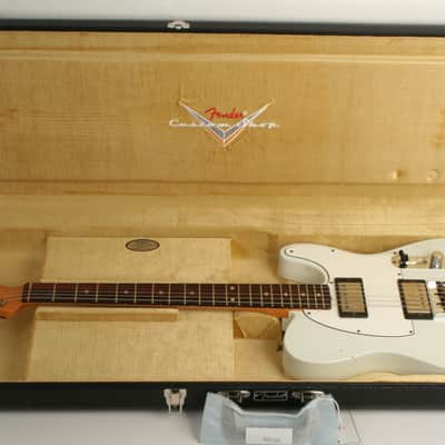 Fender Custom Shop 1960 Telecaster HH Journeyman Relic Olympic White R147460 image 12