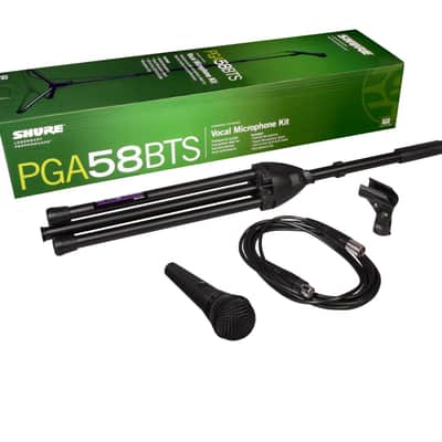 Shure PGA58BTS, Stage Performance Kit with PGA58 Microphone, XLR Cable and Mic Stand image 3