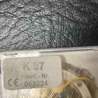 Neumann K87 CAPSULE MIKROFON U87 vintage image 11