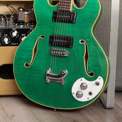 Mosrite Celebrity 1967 - Translucent Green image 8