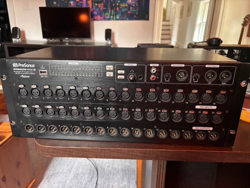 PreSonus StudioLive RM32AI 2010s - Black image 1