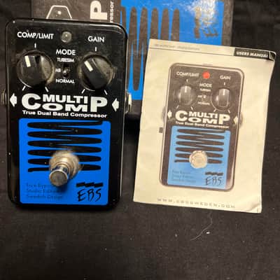 EBS MultiComp True Dual Band Compressor | Reverb
