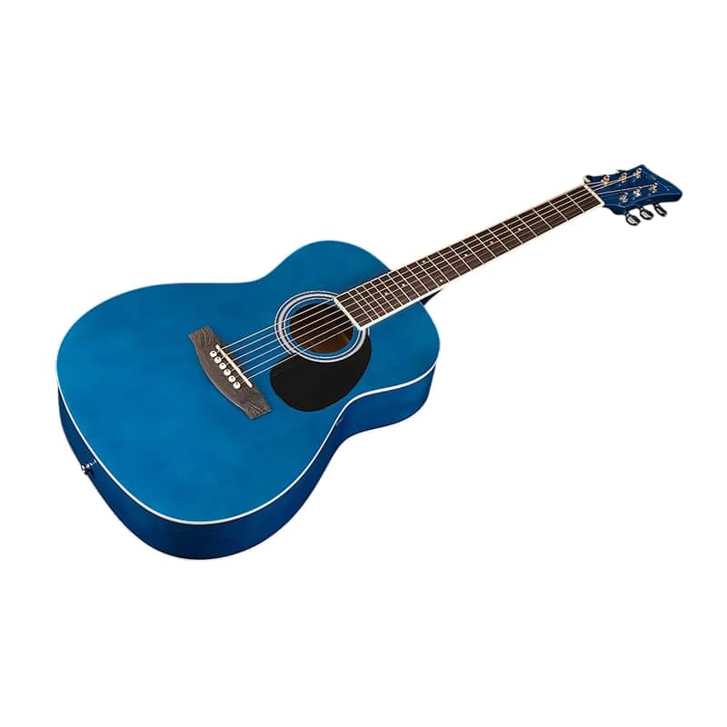 Jay Turser JJ43-TBL Dreadnought Basswood Body 3/4 Size Mahogany