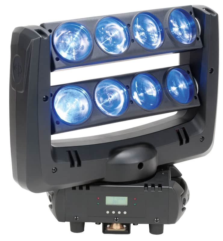 American DJ CRAZY-8 8x8w White LED Moving Head Light image 1