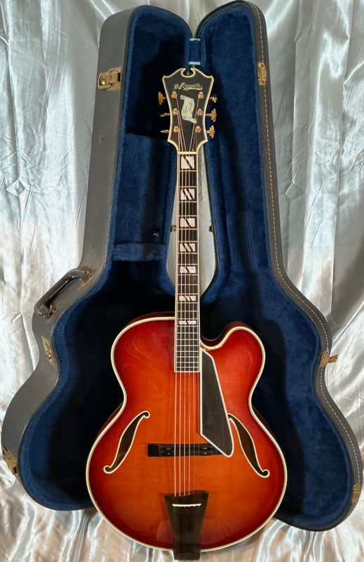1975 D'Aquisto New Yorker MINT Sunburst Hollowbody Guitar With Original Hard Shell Case image 1
