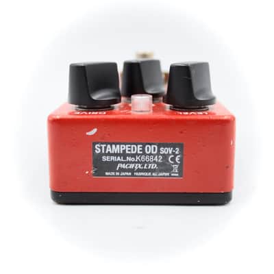 Providence SOV-2 Stampede OD Overdrive Made in Japan Guitar Effect Pedal K66842 image 8