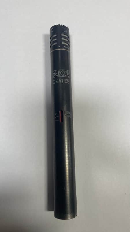 AKG C 451 EB Small Diaphragm Cardioid Condenser Microphone with