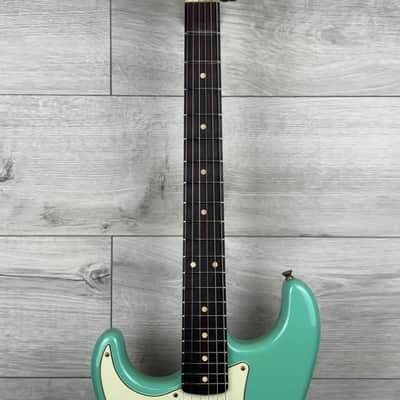 FENDER Custom Shop '62/'63 Stratocaster Left Hand Journeyman, Aged Sea Foam Green image 4