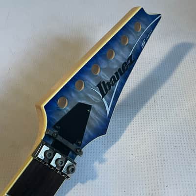 2007 Korean Ibanez S470DXQM Wizard II 22 Fret AANJ Guitar Neck (Blue Moon Burst) image 5