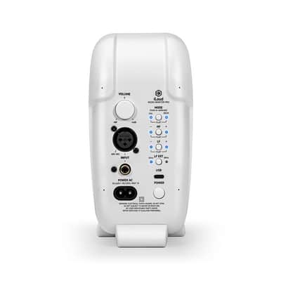 IK Multimedia iLoud Micro Monitor Pro White Pair (White) (iLoud) (Monitor Speakers with Built-in ARC Room Correction) image 5