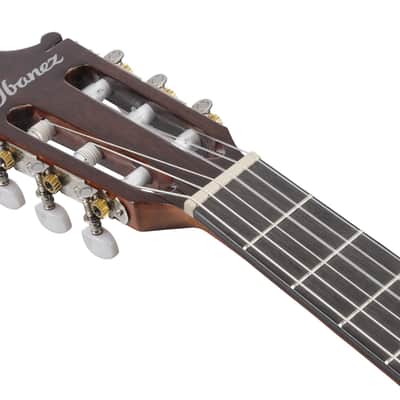 Ibanez GA5TCE3Q-AM GA Classical Guitar 6-String 3/4 Thinline Body - Amber High Gloss image 19