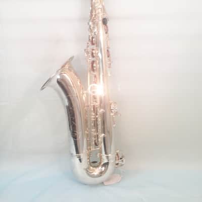 Musikwerks-Silver Plated Tenor Saxophone-Intermediate Level-New-w/Shop Warranty! image 2