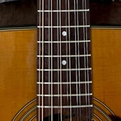 Fender Santa Maria, 12 string Acoustic Dreadnought Size Guitar w/ hardshell Case image 5