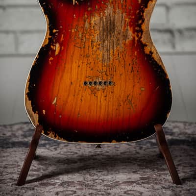 Fender Customer Shop ’60 Telecaster Custom Super Heavy Relic - 3 Tone Sunburst image 18