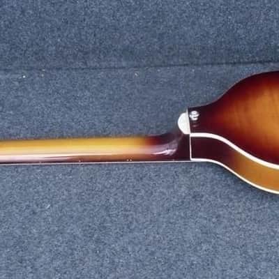 Hofner HI-BB-SB-L Left Handed Ignition Violin Bass Sunburst & Guardian CG-02-VB Hard shell Case image 11