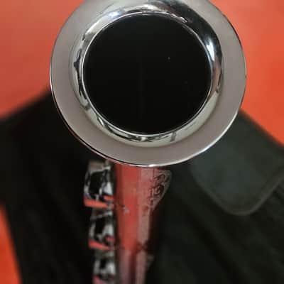 Cannonball B5-BICEB "Raven" Stone Series Big-Bell Baritone Saxophone 2010s - Iced Black with Black Nickel Keys image 9