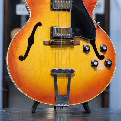 1975 Gibson ES-175D cherry sunburst image 2