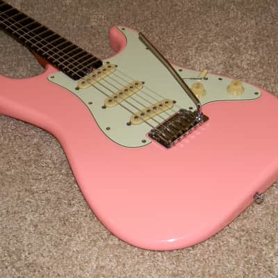 Schecter Nick Johnston Traditional 274 SSS Electric Guitar 2020's - Atomic Coral image 4