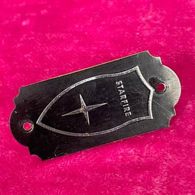 Vintage 1960's Guild Starfire Guitar Truss Rod Cover  SF-II-III-IV-V  Circa 1965 image 5