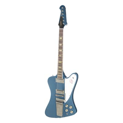 Gibson 1963 Firebird V Maestro Vibrola Ultra Light Aged Pelham Blue #402823 - Custom Electric Guitar image 9